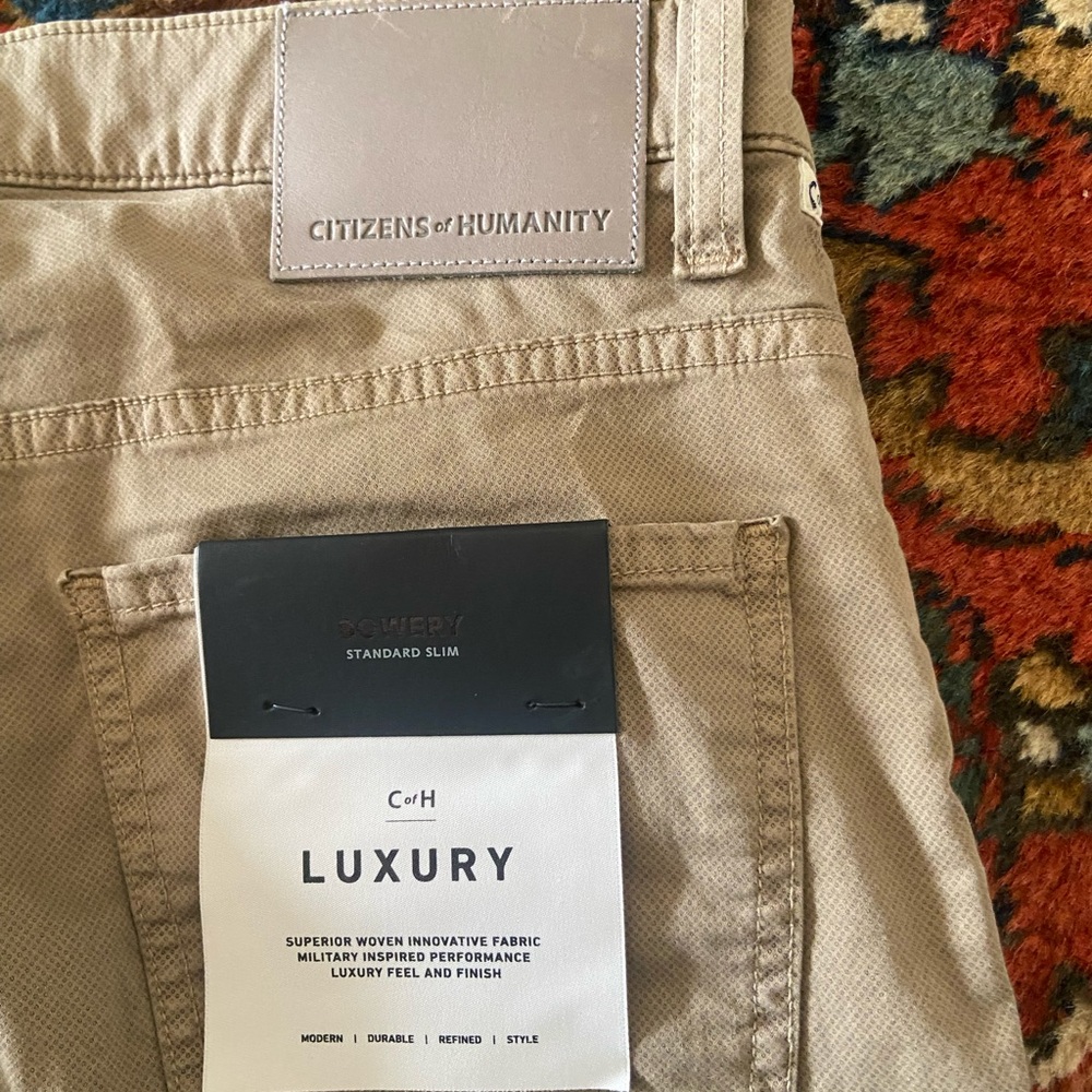 *NWT* Citizens of humanity Bowery standard slim pants - Picture 3 of 8